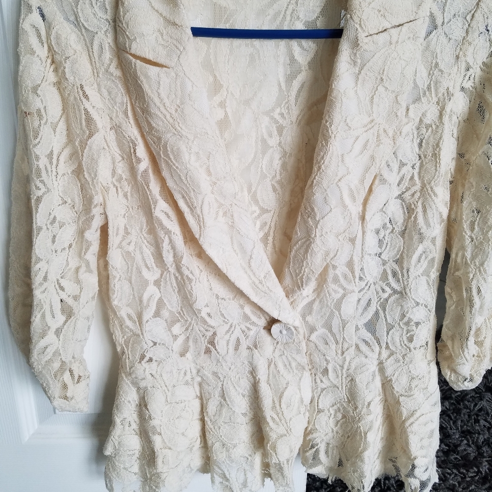 Lace Blazer